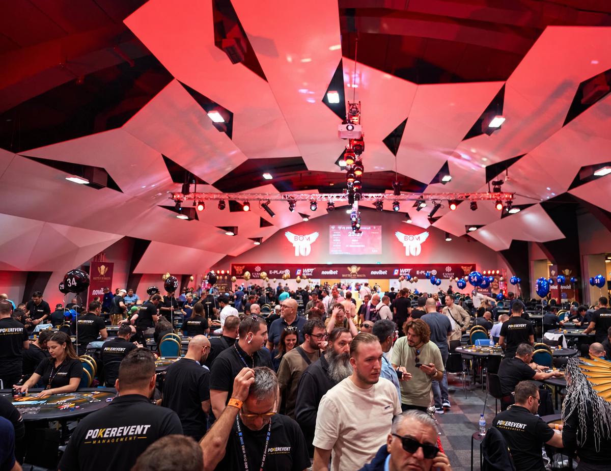 Battle of Malta tournament floor
